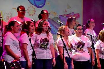 Gala de presentación de Los Biznietos de SaryManchez en Telde (Foto Francisco Javier Santana)